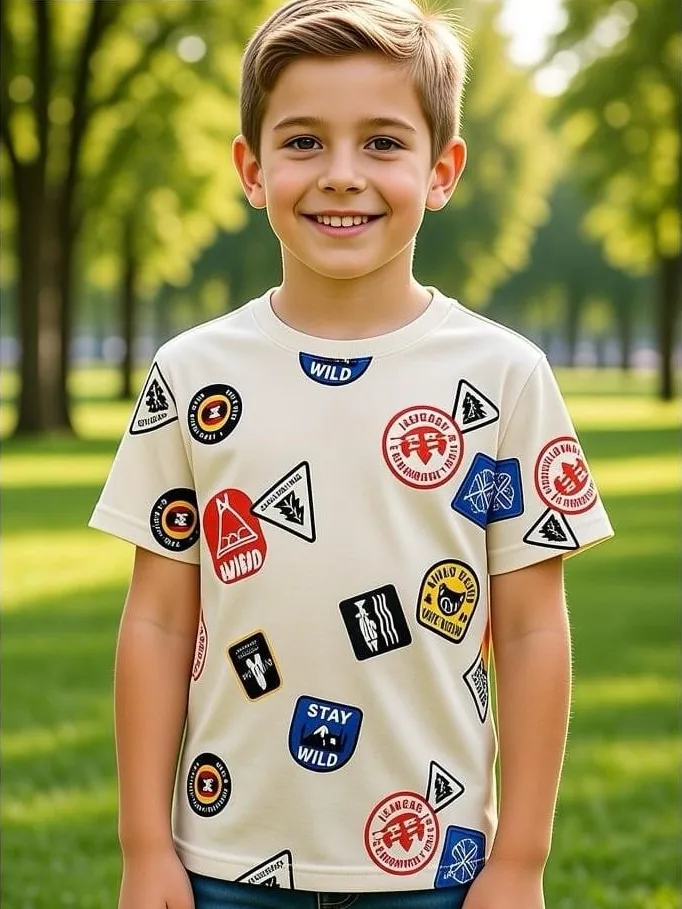 T-shirt Toppe da esploratore